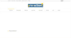 Desktop Screenshot of pro-action.ca